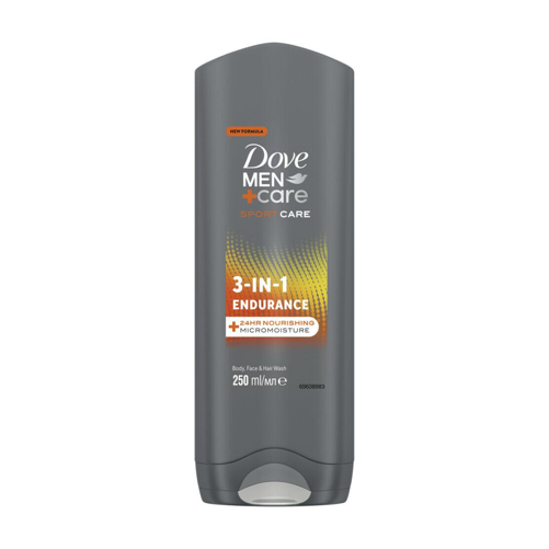 Dove Men+Care - Gel douche Sport Endurance 3-en-1 - 250 ml