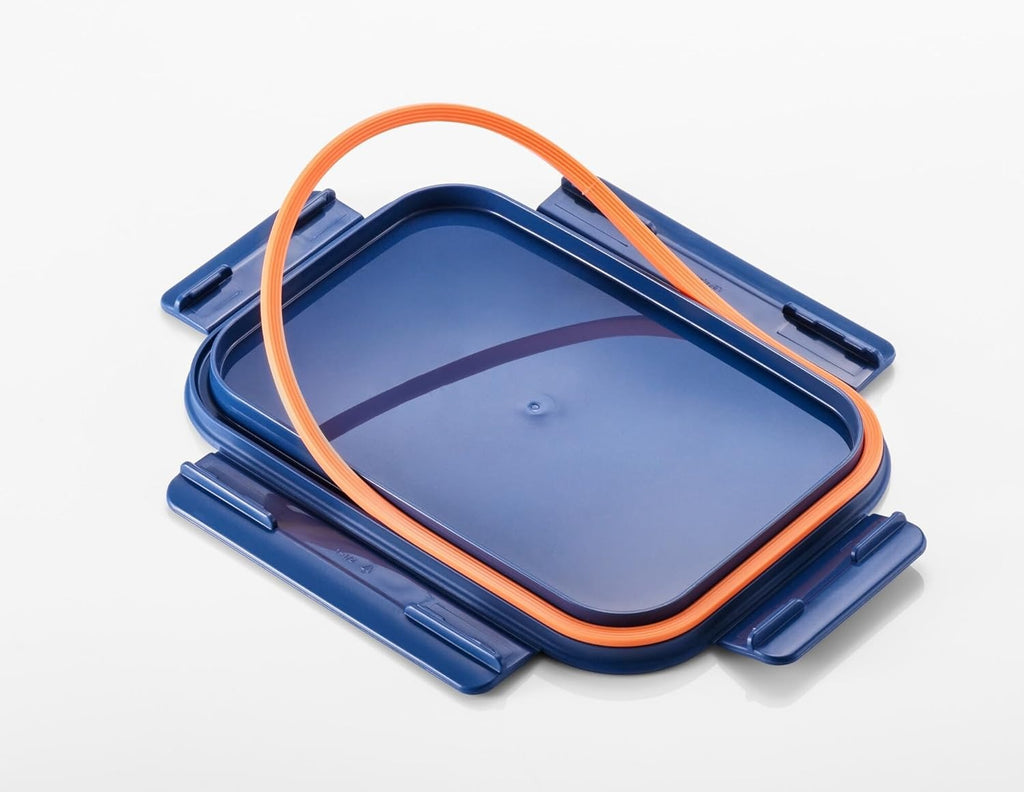 Bisfree Modular Plus - Rectangulaire - 910 ml (Bleu foncé)