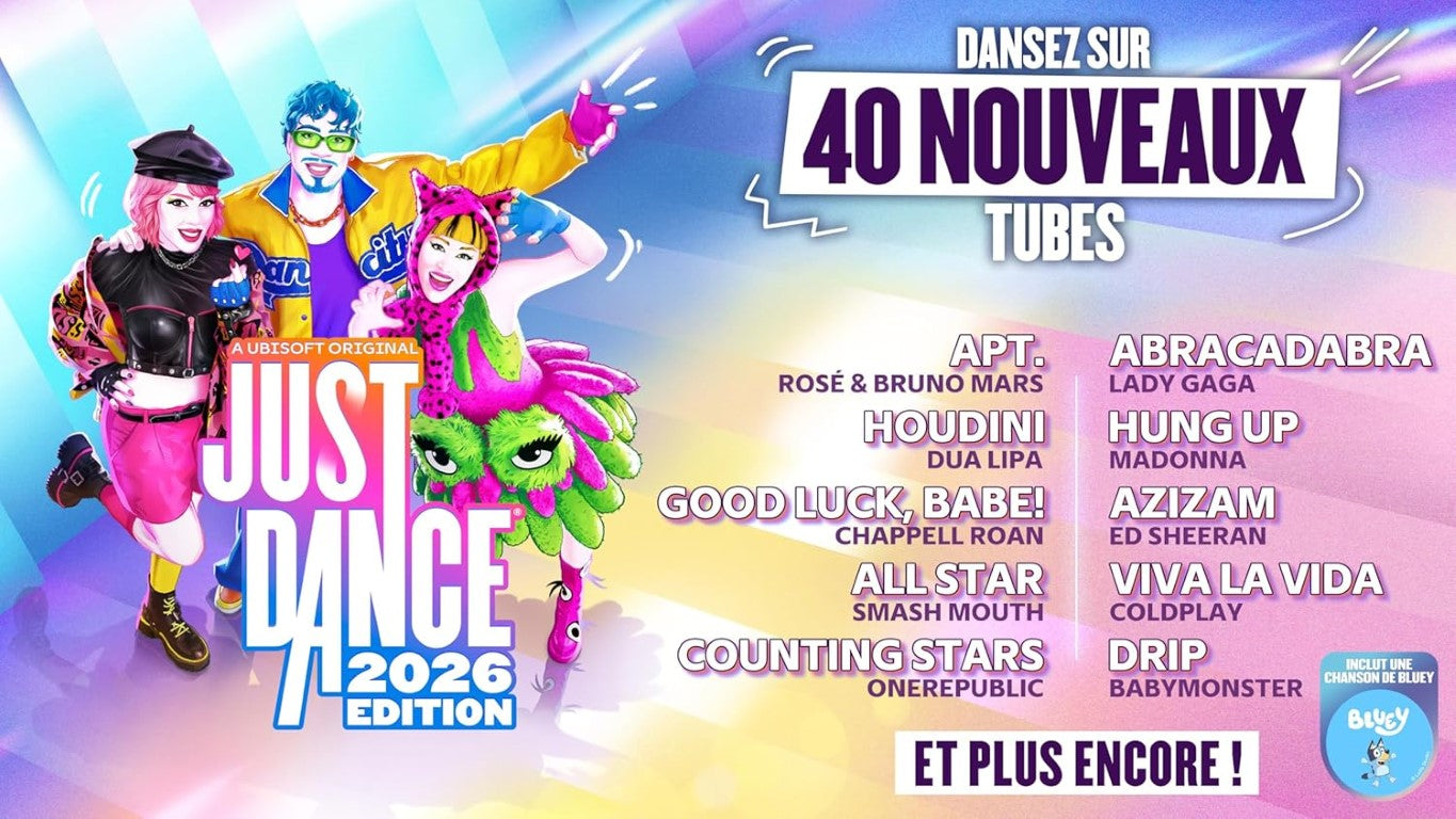 Just Dance 2026 (Code de téléchargement) - Switch - Version Française