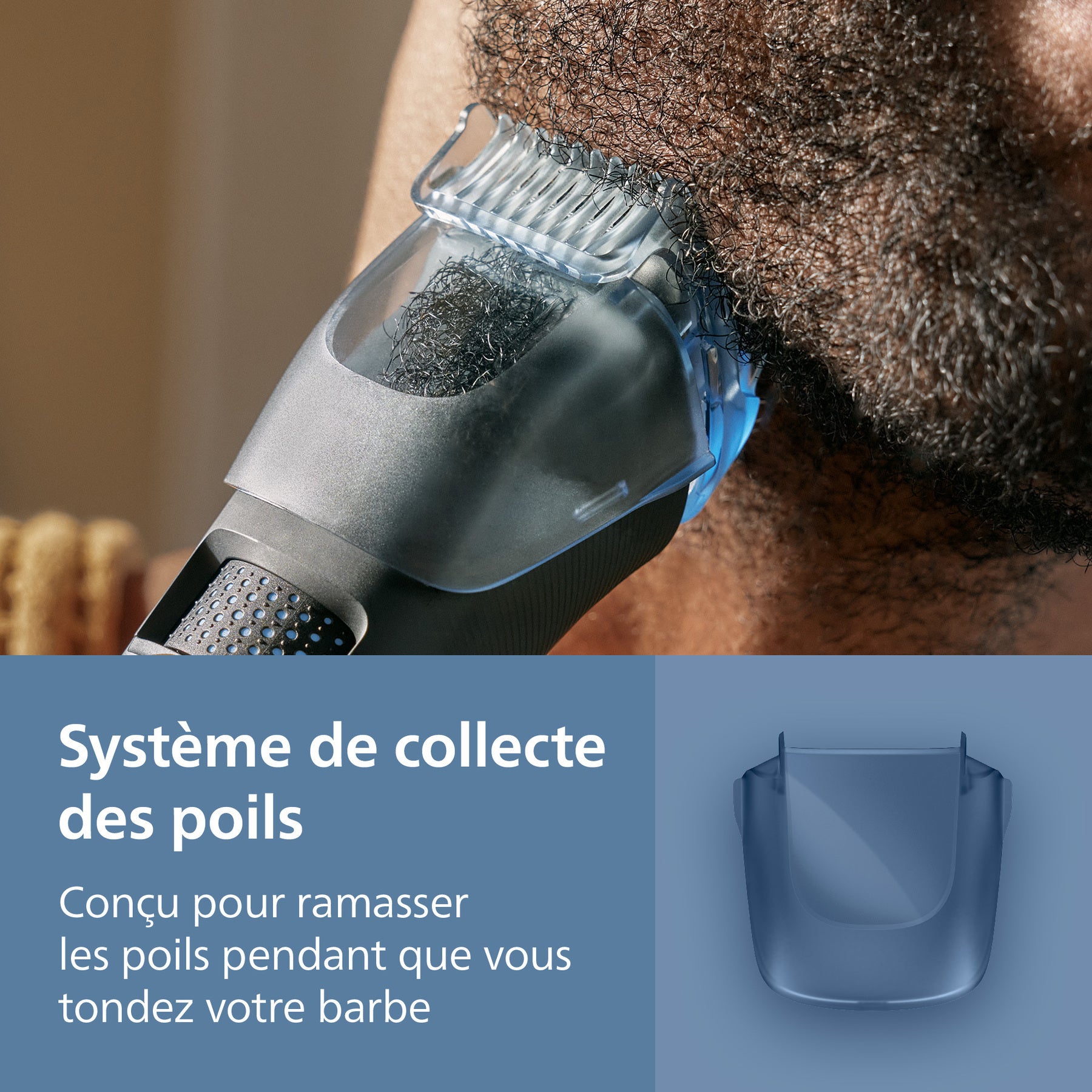 Philips Series 5000 BT5780/15 Tondeuse à barbe avec aspiration intégrée, 40 hauteurs de coupe, lames auto-affûtées, étanche, entretien facile - Noir