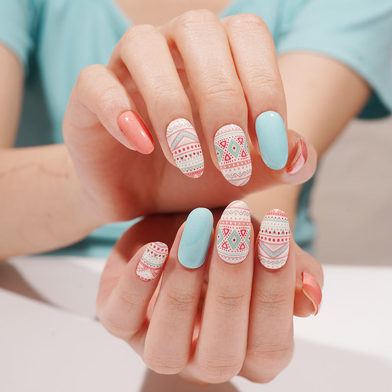 MeoMagic 14-212 Autocollants gels pour ongles - 20 pièces