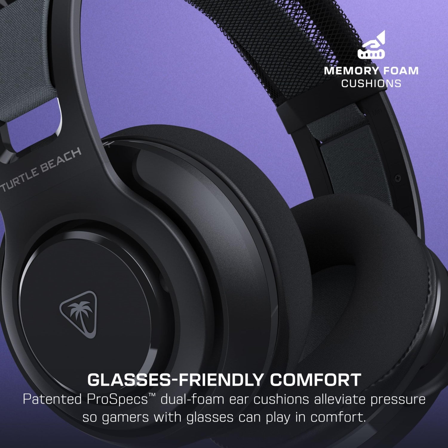 Turtle Beach Atlas 200 Casque Gaming PC Filaire (Prise Jack 3,5 mm) - Micro Flip-to-Mute - PC - Noir