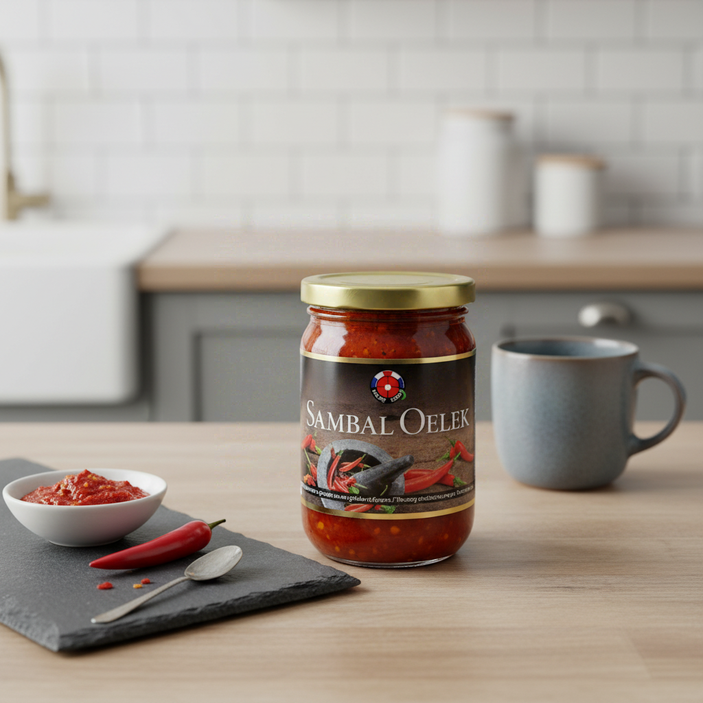 Lucky Label Sambal Oelek Pâte de Piment 720 g