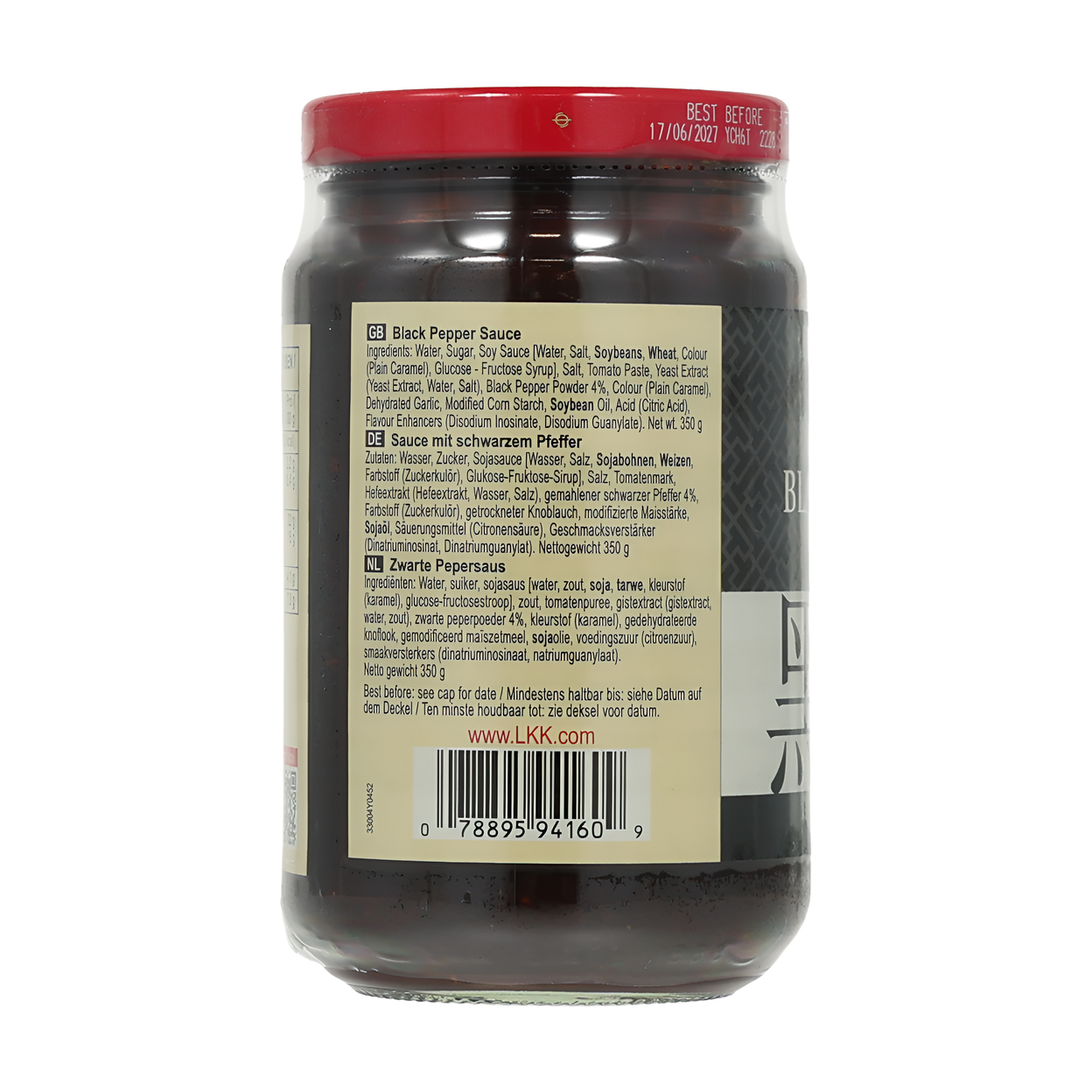 Sauce au poivre noir Lee Kum Kee 350g