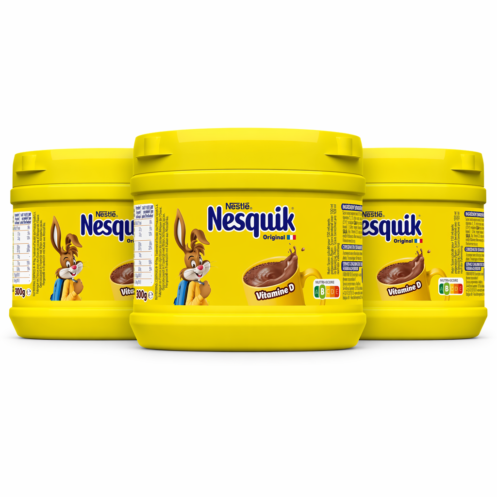 Nesquik Original Chocolat en poudre - 300 g (Lot de 3)