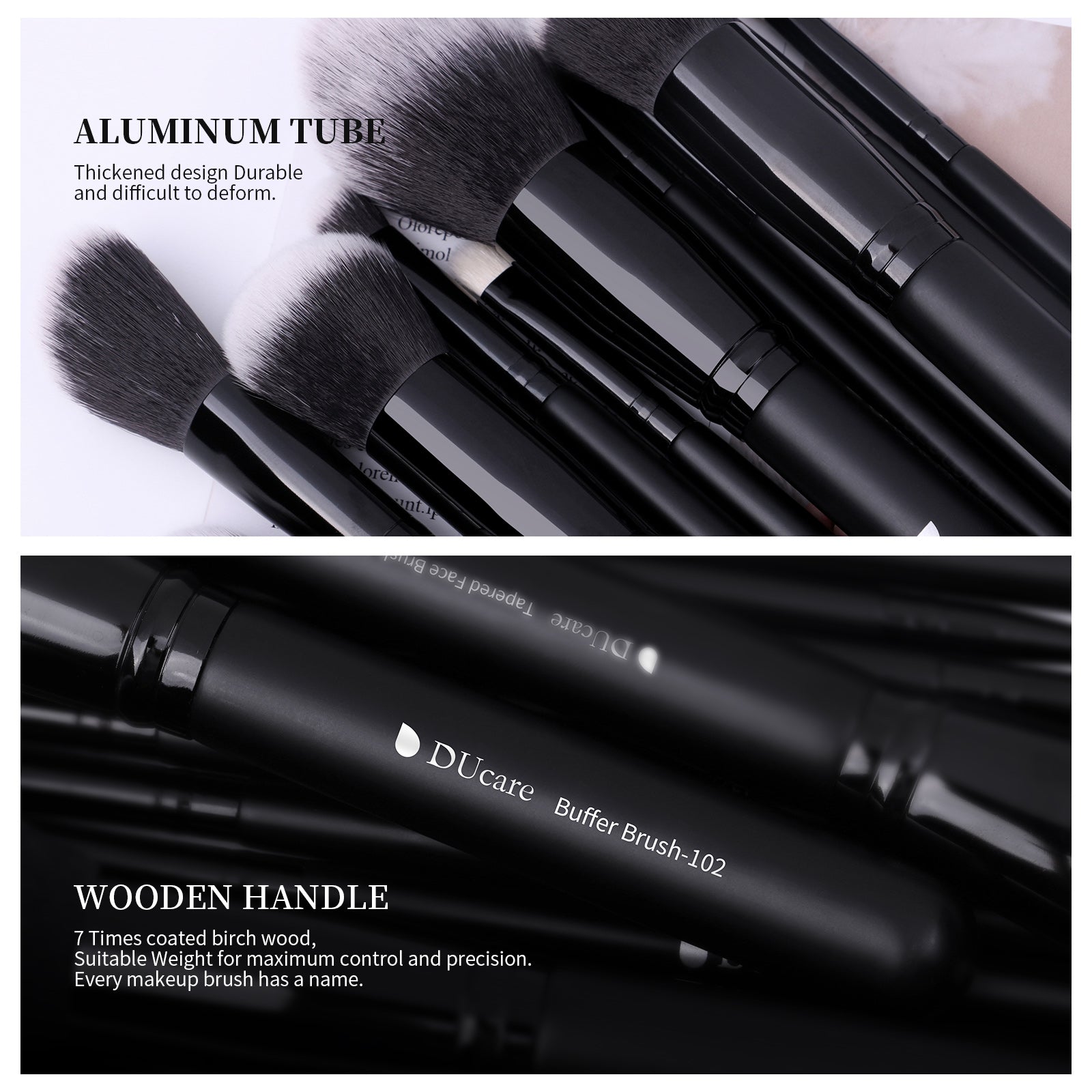 DUcare Kit de pinceaux de maquillage