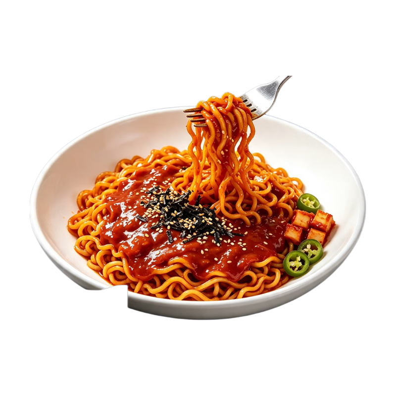 KOMEYA FIDEOS Nouilles instantanées épicées (noires) 142 g x 5