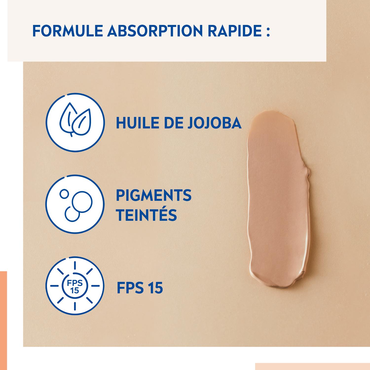 NIVEA Essentiels BB Crème Hydratante Teinte Médium FPS15 50ml