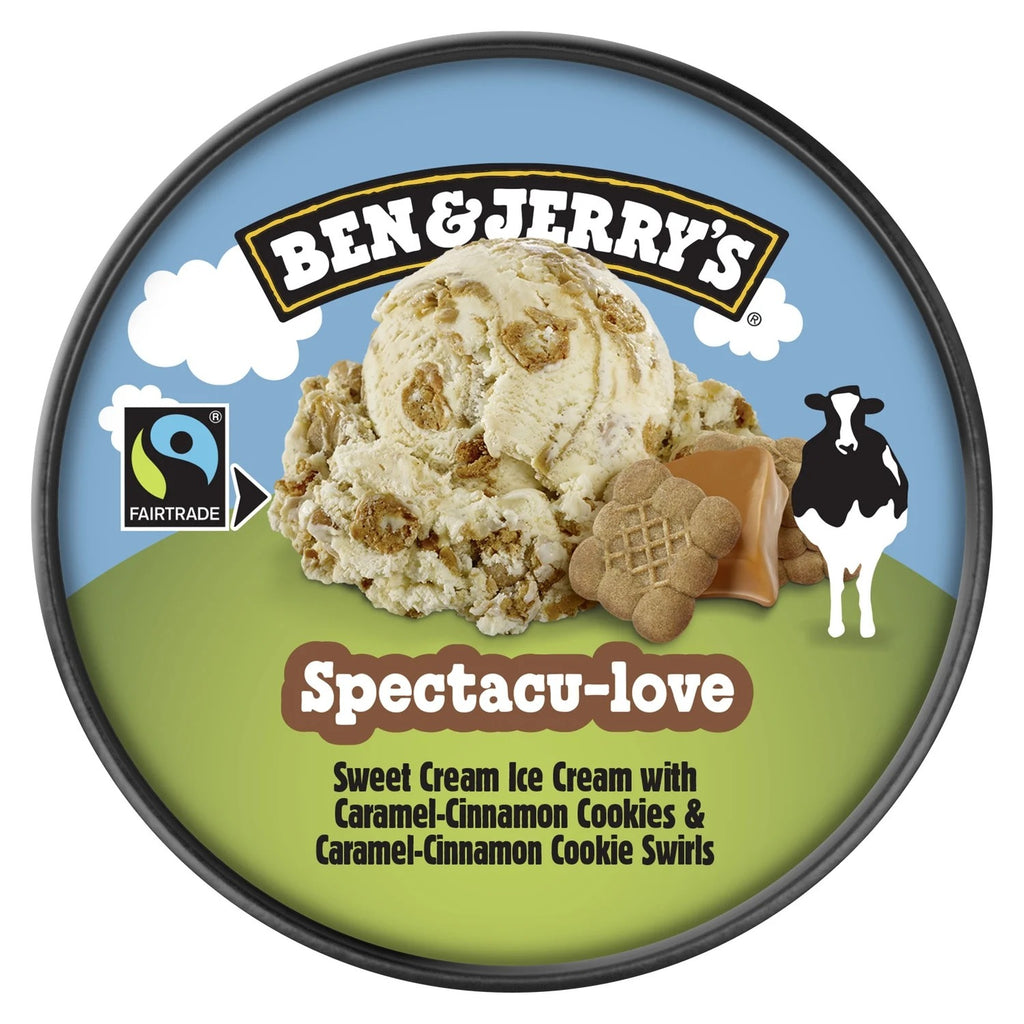 Ben & Jerry's Crème glacée Spectacu-love Caramel Spéculoos - 465 ml