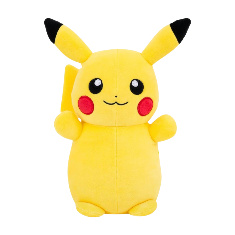 Squishmallows Pokémon 25cm Pikachu HugMees Peluche ultra douce pour enfants