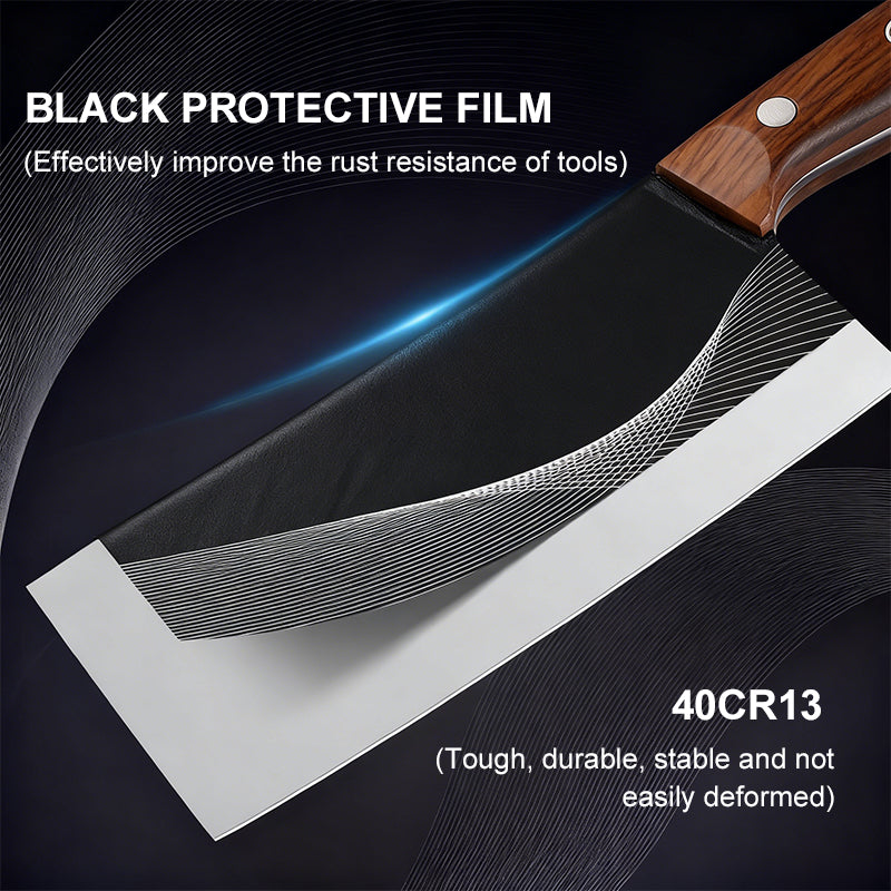 Zhang Xiao Quan Couteau à découper en acier inoxydable avec lame épaissie - 313 mm