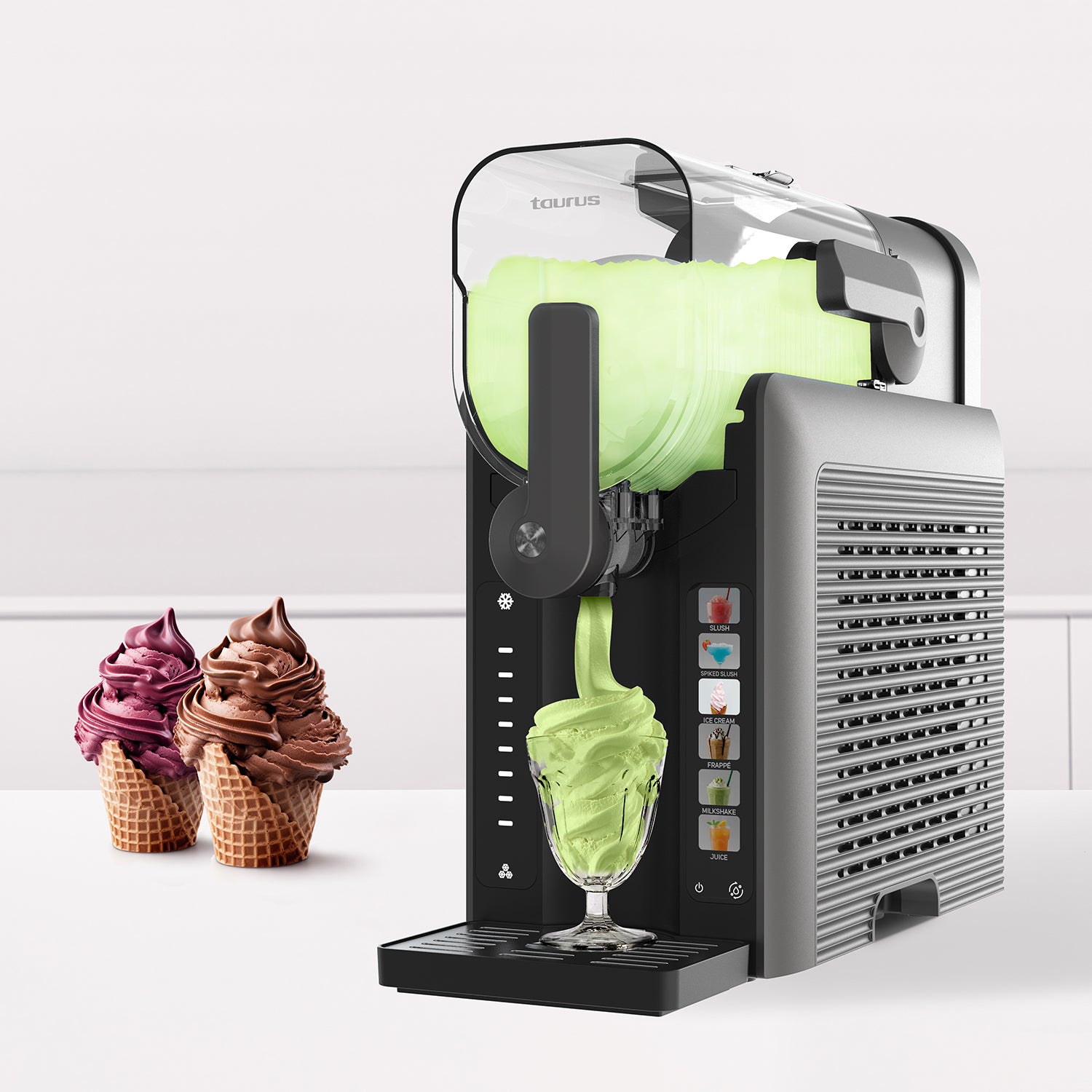 Taurus Machine à glace granita 200 W - Noir