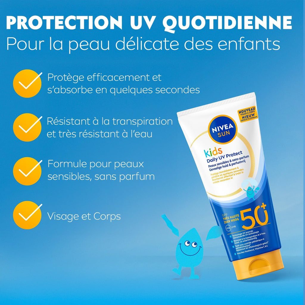 NIVEA SUN Protect & Hydrate Lait solaire SPF 50+ - 100 ml