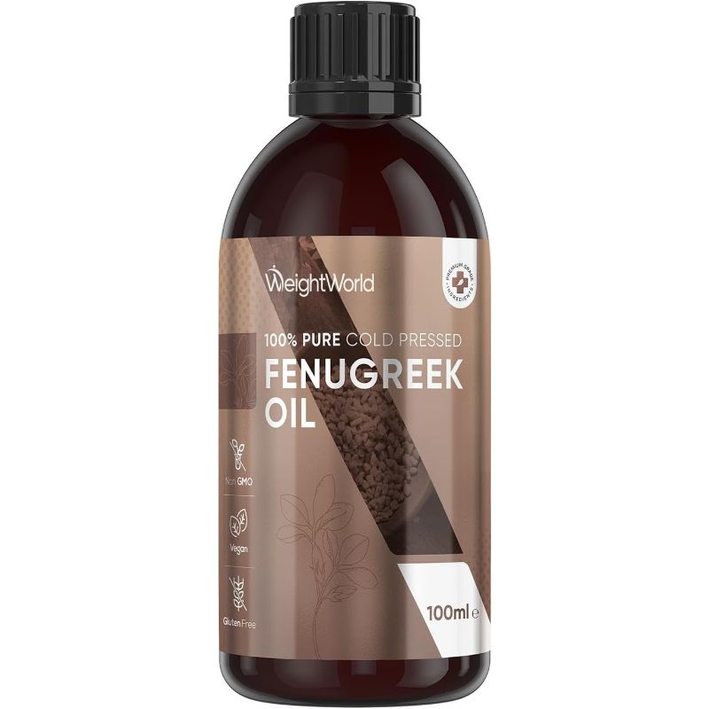 WeightWorld Huile de fenugrec pure et pressée à froid 100 ml