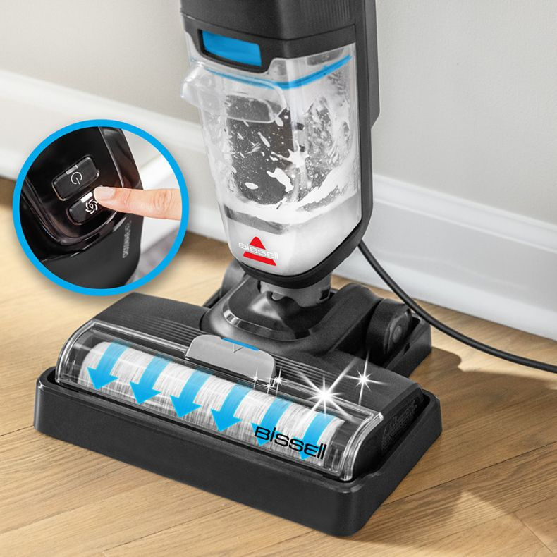 BISSELL CrossWave® HF2 Select Aspirateur Laveur Balai Nettoyeur Multi-Surfaces