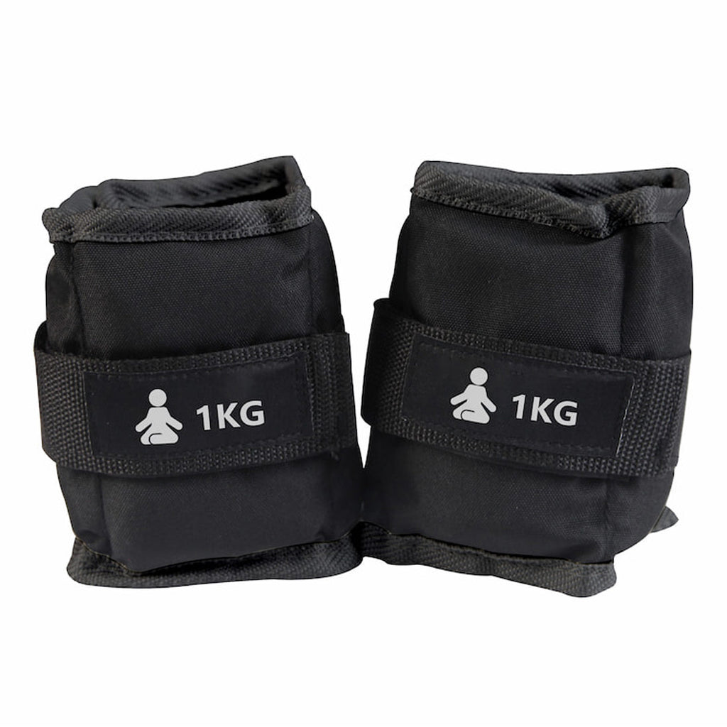FITPADDY AKWW2X2BK Poids de Cheville/Poignet 1 kg Noir
