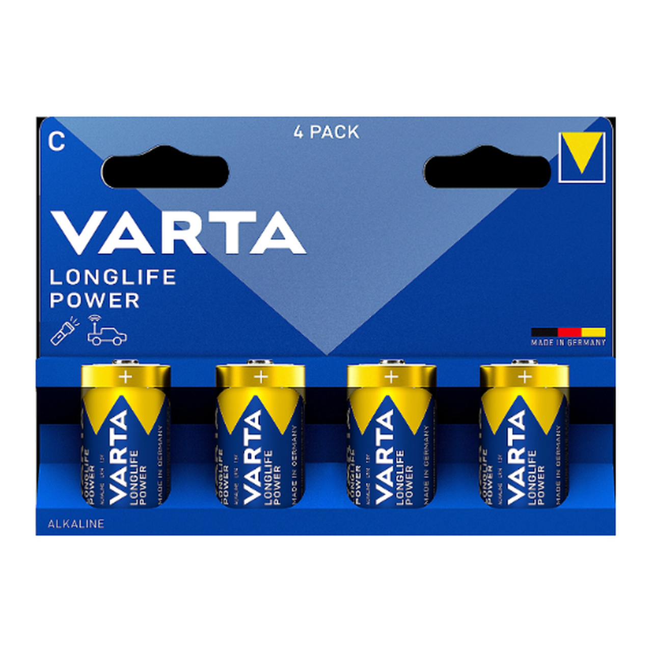 VARTA Piles alcalines LONGLIFE POWER Cx4