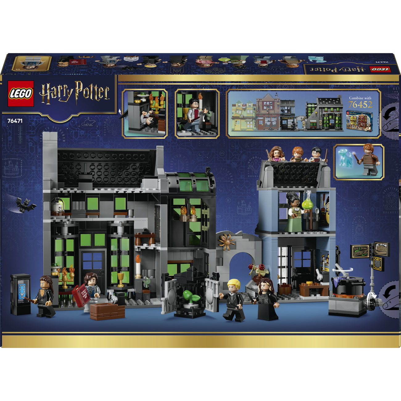 LEGO Harry Potter Ensemble de Construction des Boutiques de Magie de Chemin de Traverse 76471