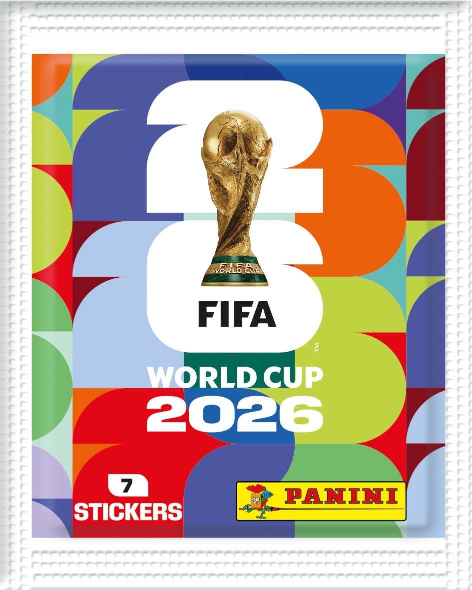 Blister 8 pochettes stickers coupe du monde de la fifa 26tm