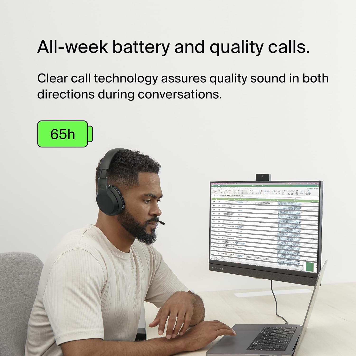 Belkin SOUNDFORM ADAPT casque sans fil circum-aural