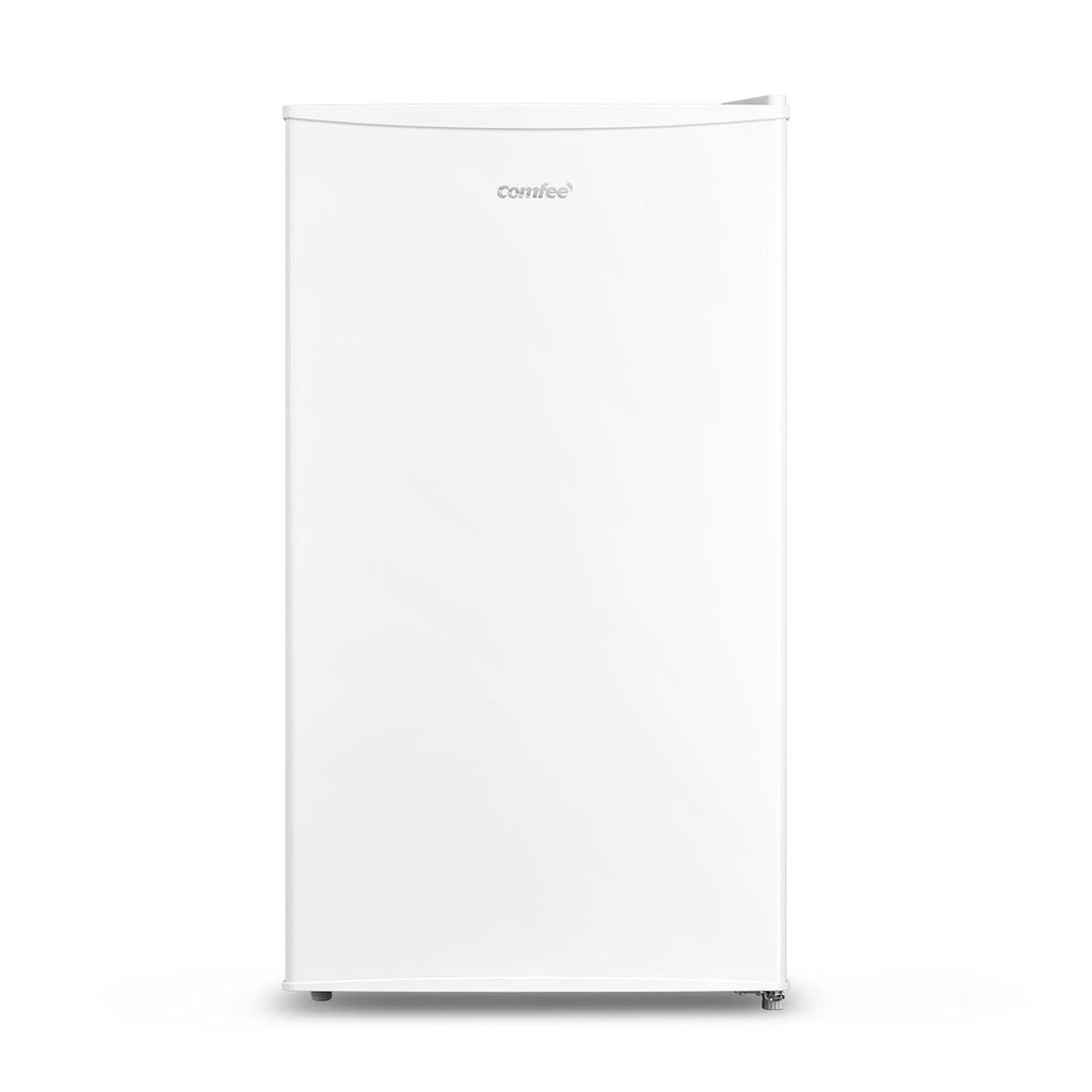 Comfee' RCU60WH2(E) Congélateur vertical avec tiroirs 60 L, 3 x tiroirs de congélation, porte unique, température réglable, porte réversible, silencieux, pose libre, Blanc