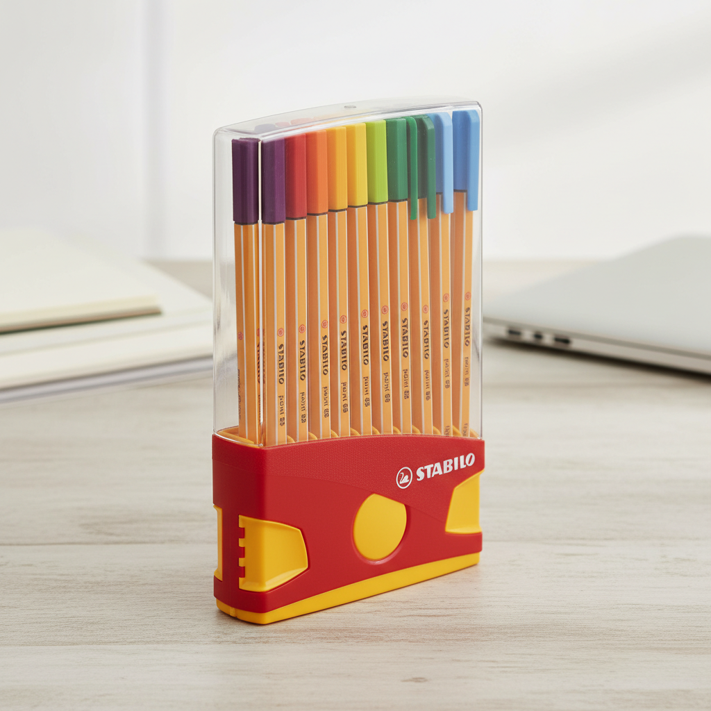 STABILO Point 88 Colorparade Boîte de 20 stylos-feutres à pointe fine