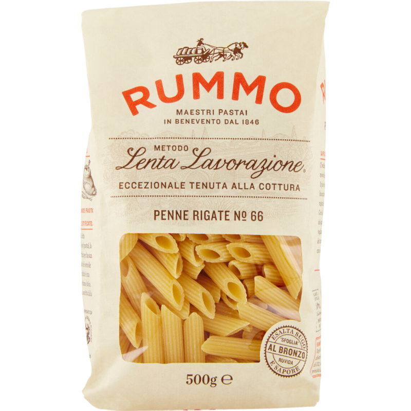 RUMMO Pâtes Penne Rigate N°66 500g