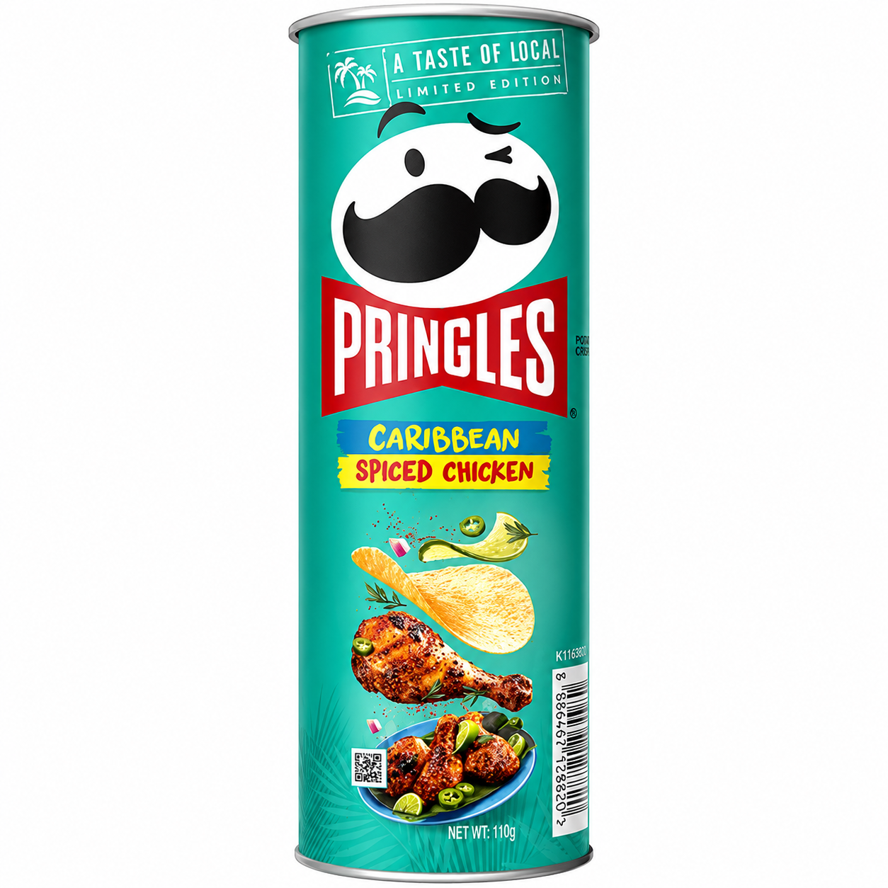 Pringles Chips saveur poulet épicé à la caribéenne - 100 g