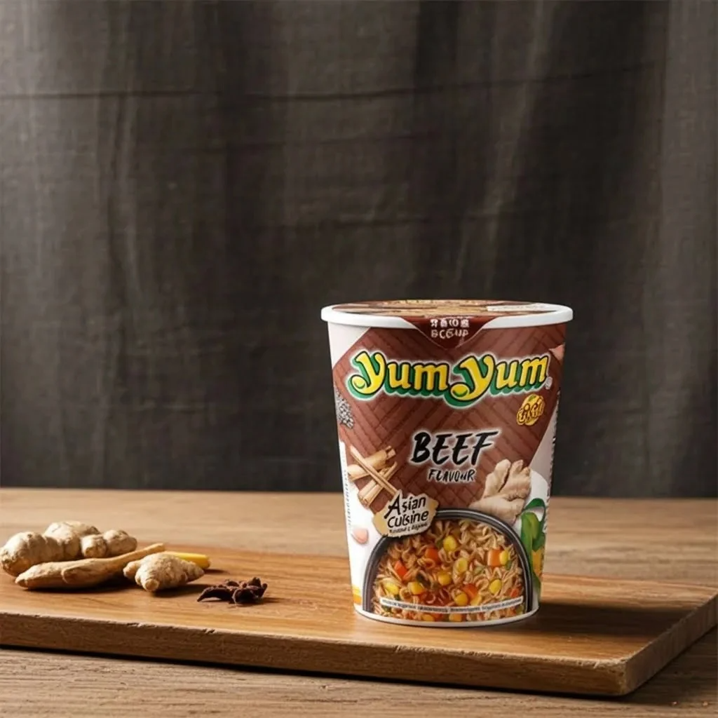 Yum Yum nouilles instantanées bol saveur bœuf 70 g