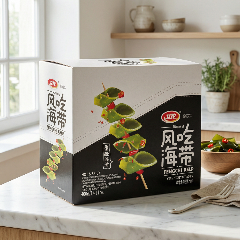 Wei Long Algues à Manger 400 g (Contient 20 Sachets)
