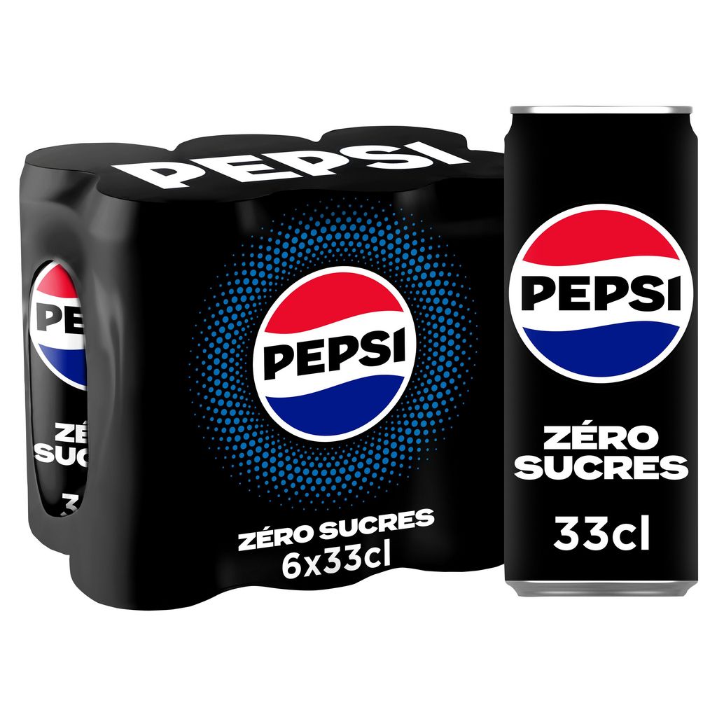 PEPSI max zero sucre pack 6x33cl