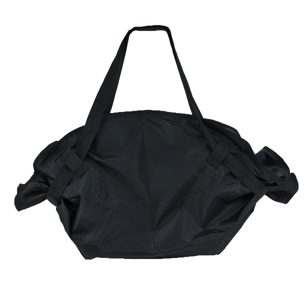 Sac fourre-tout convertible 2 en 1 & tapis de pique-nique, sac de plage pliable imperméable, tapis de sol rond de 100 cm, sac de transport léger et compact pour camping en plein air