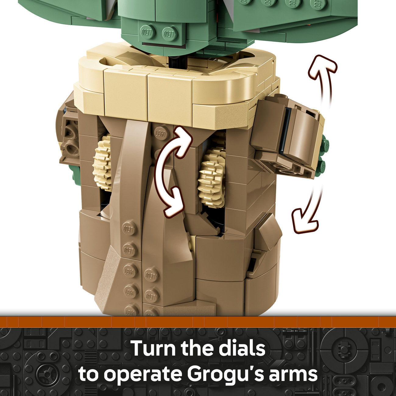 LEGO Star Wars 75403 Grogu™ avec Poussette Volante Set de Construction