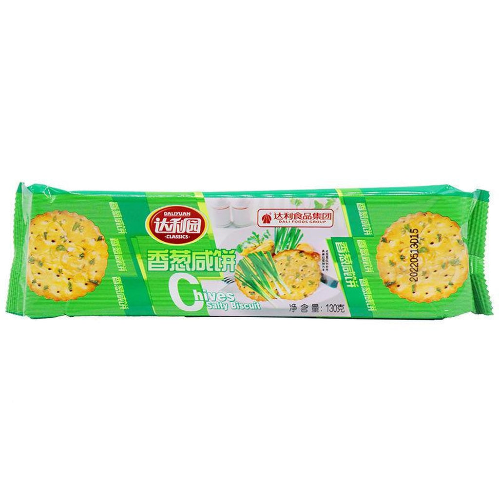 Daliyuan Biscuits salés à la ciboule - 130 g