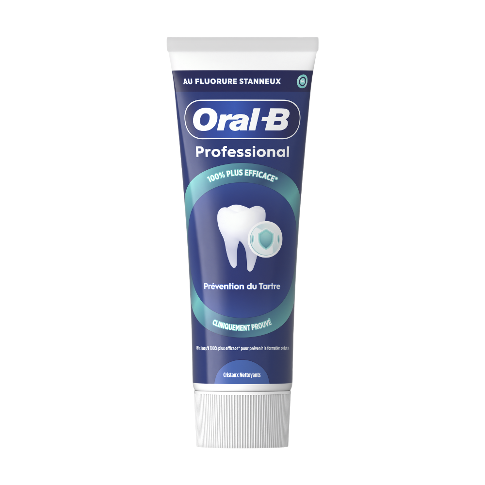 ORAL-B Professional Dentifrice Prévention Tartre - 75 ml