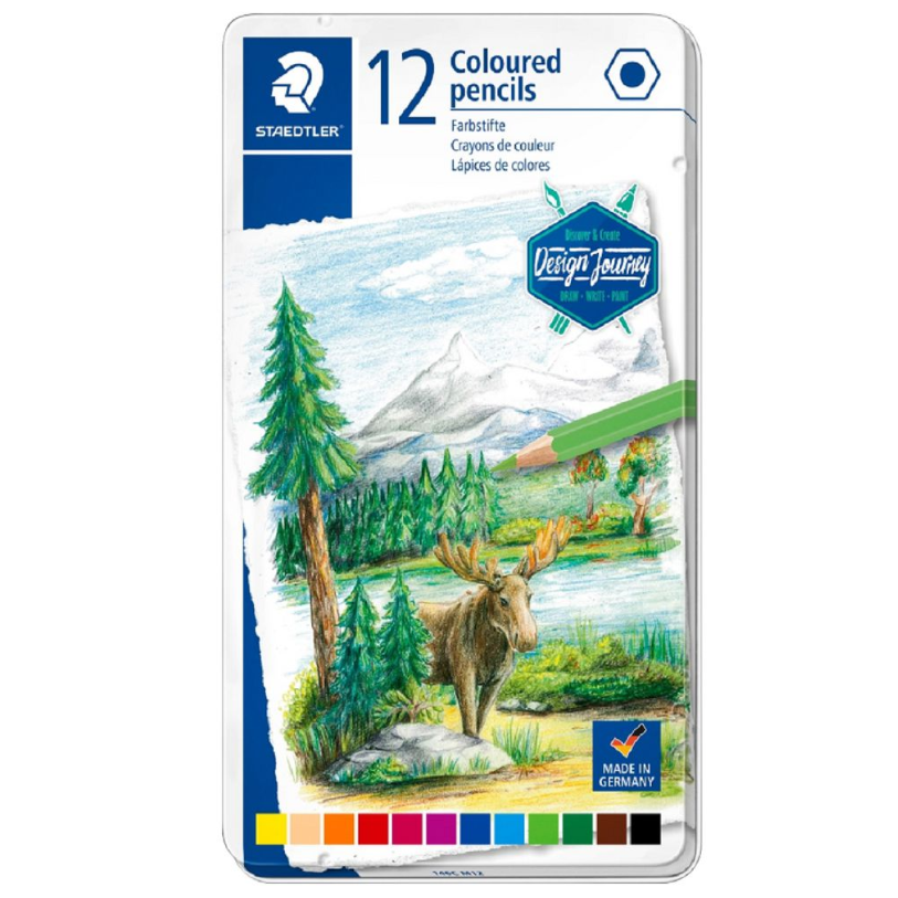 STAEDTLER Crayons de couleur - 12 pièces ST146CM12