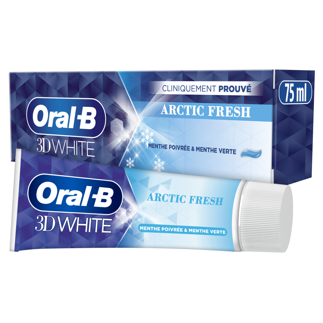 Oral-B 3D White Arctic Fresh - Dentifrice - 75ml