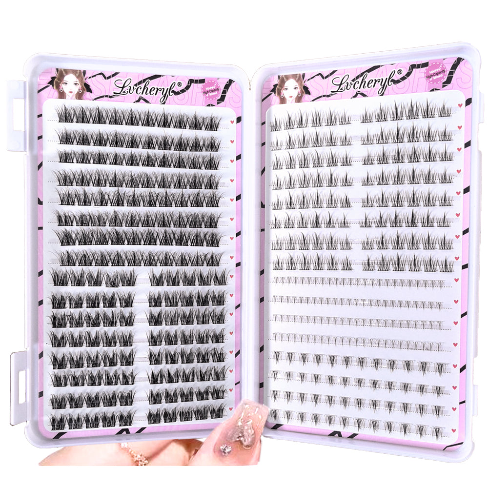 Lvcheryl Coffret de faux cils 1-326