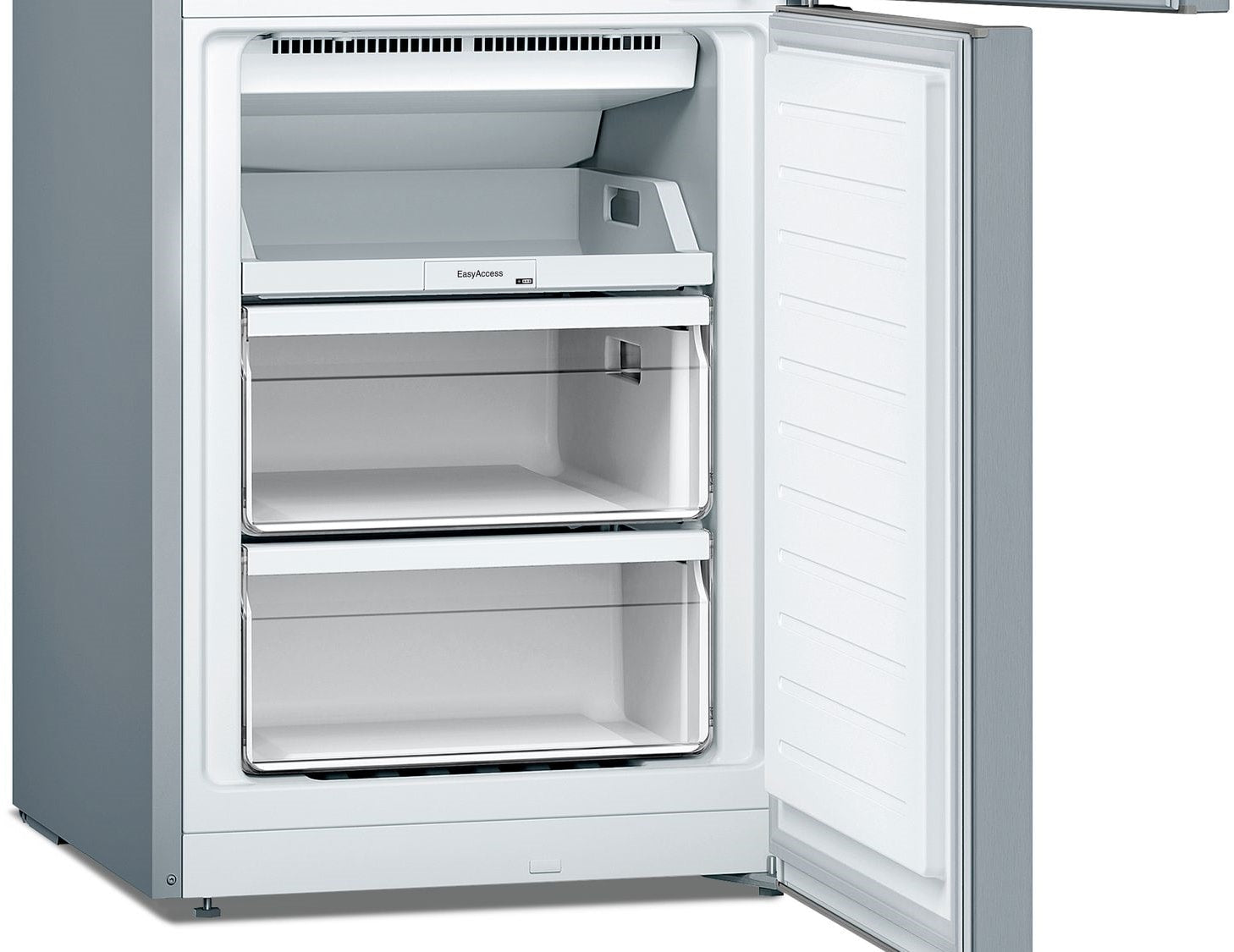 Bosch KGN33NLEB Réfrigérateur et congélateur Classe E 282 L - Inox