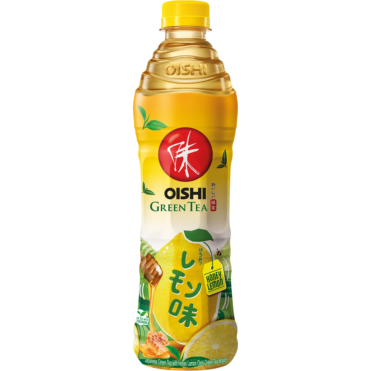 Oishi Boisson au thé vert miel citron - 500 ml