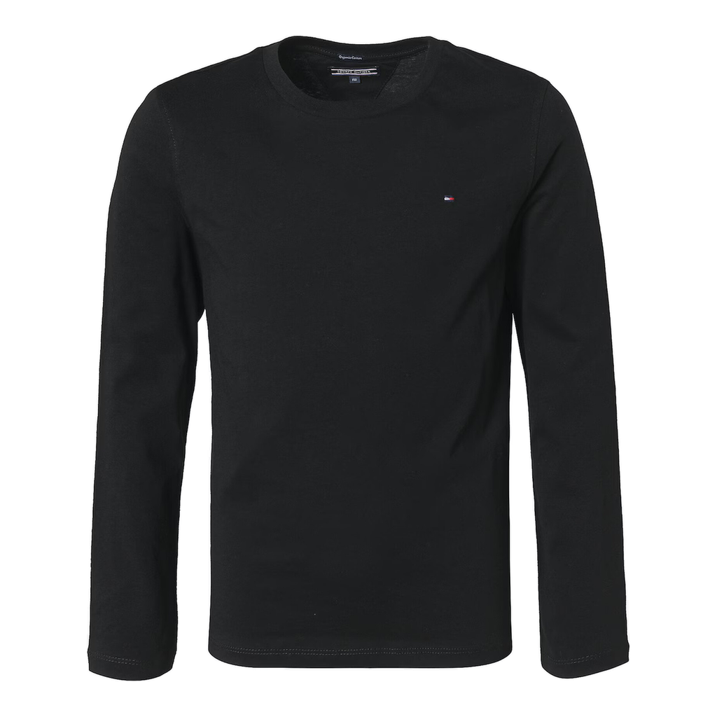 Tommy Hilfiger Pull basique en maille à col rond manches longues enfant 5