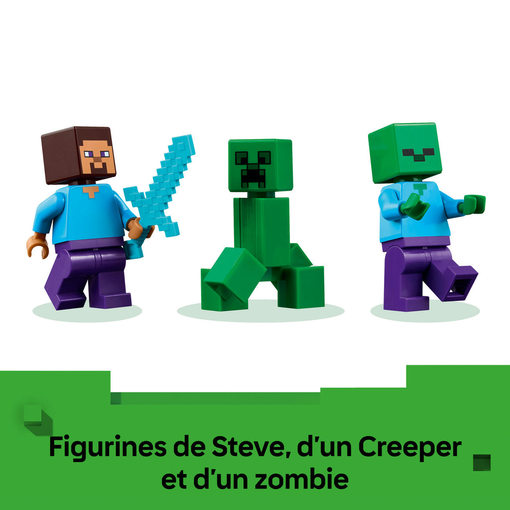 LEGO Minecraft 21275 La maison en TNT de la jungle