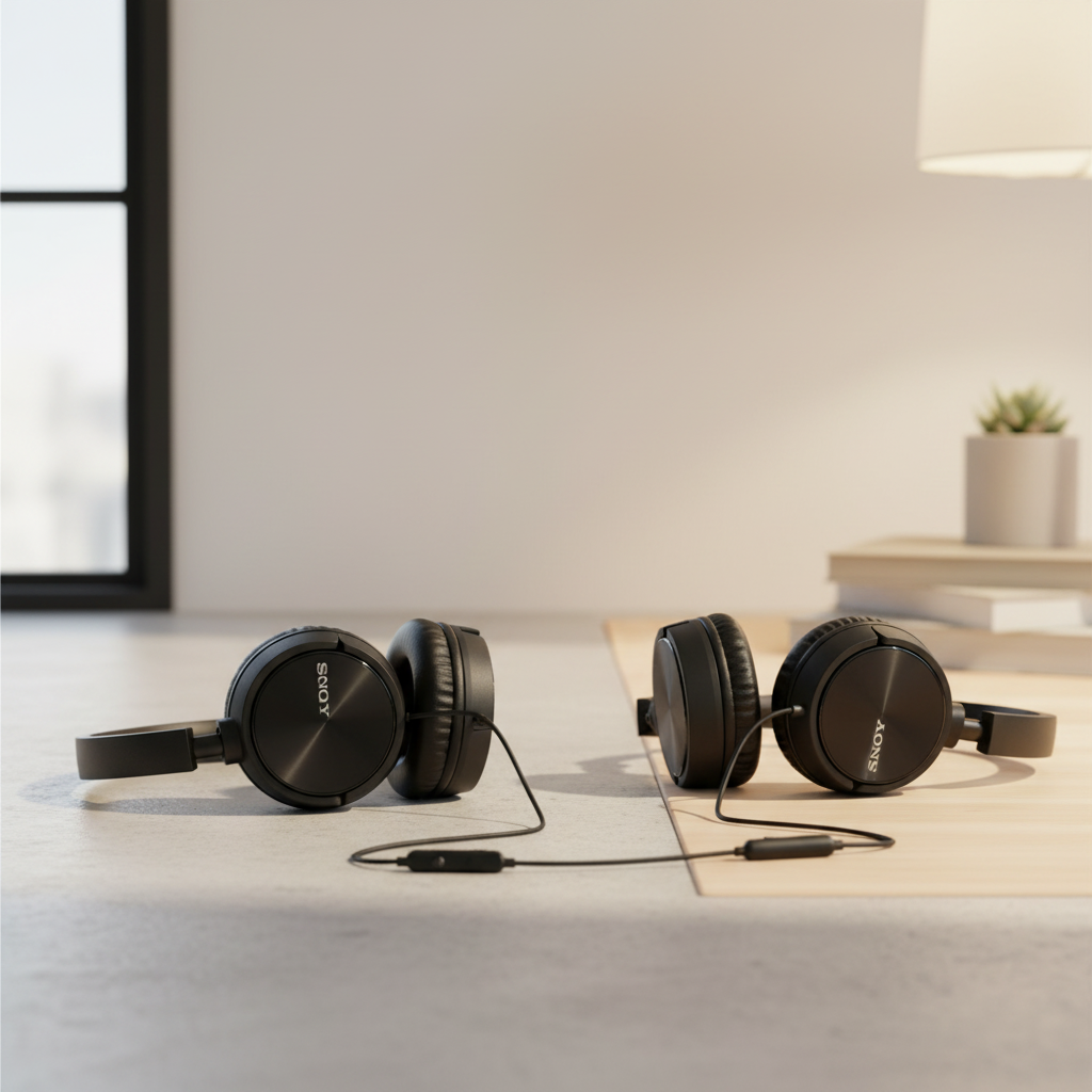Sony MDR-ZX310AP Casque audio filaire - Noir