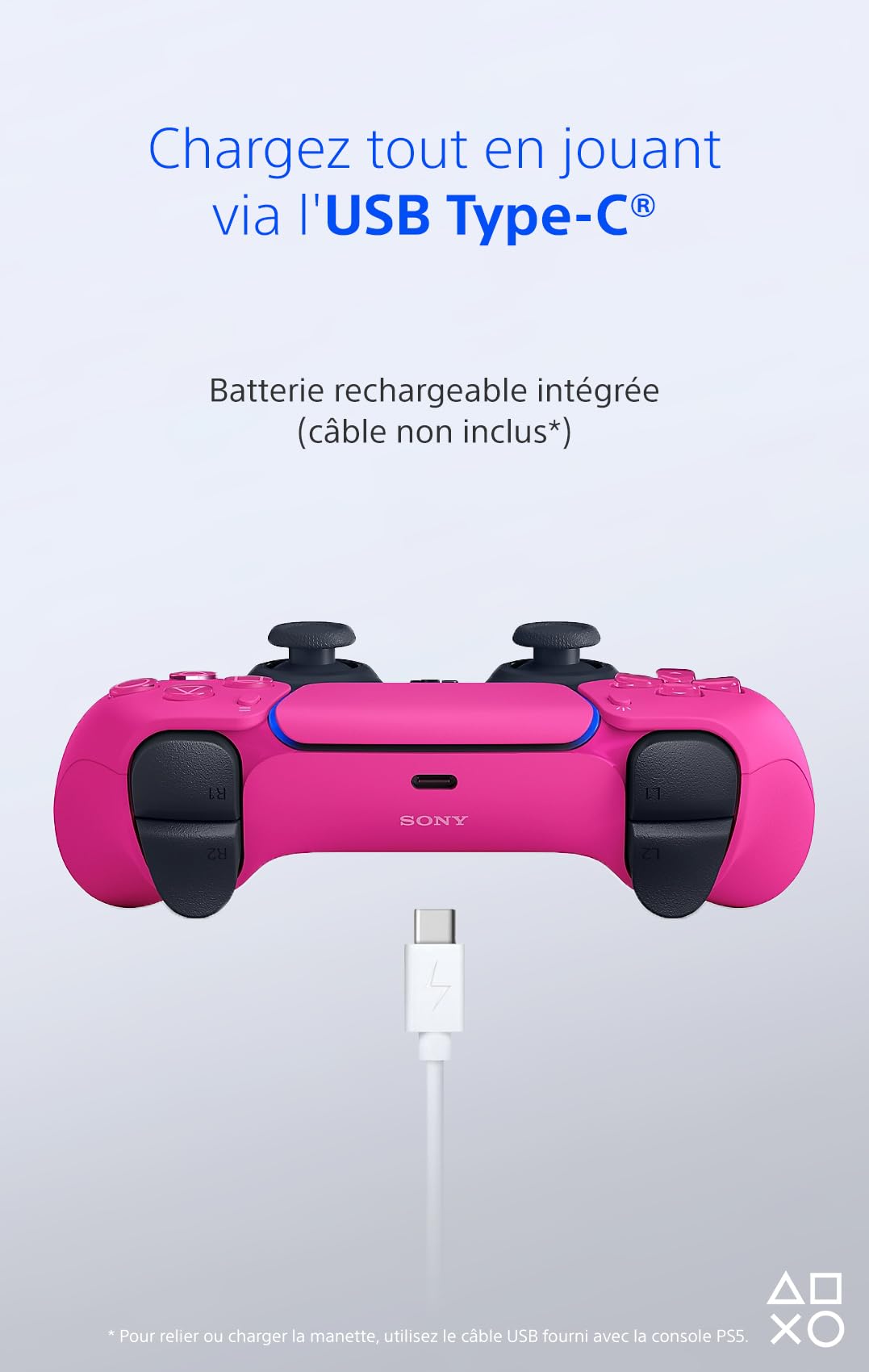 Sony Manette PS5 sans fil Dualsense - Nova Pink