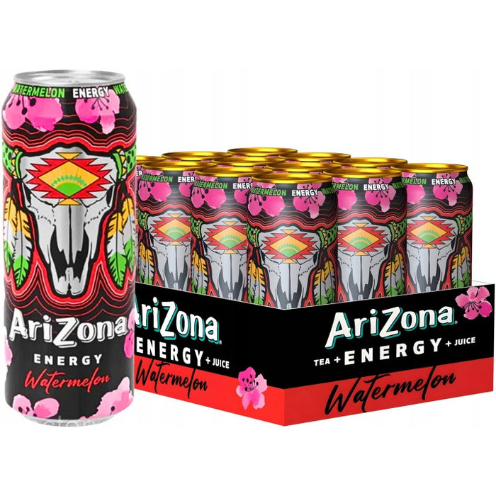ARIZONA energy watermelon can slim 500ml x12