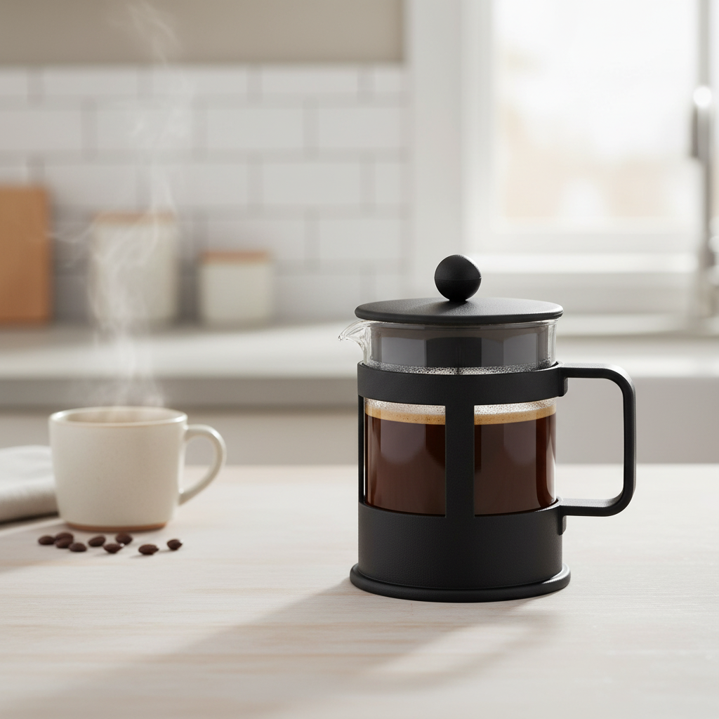 Bodum KEYNA Cafetière à piston 0,5 L 4 tasses Noir