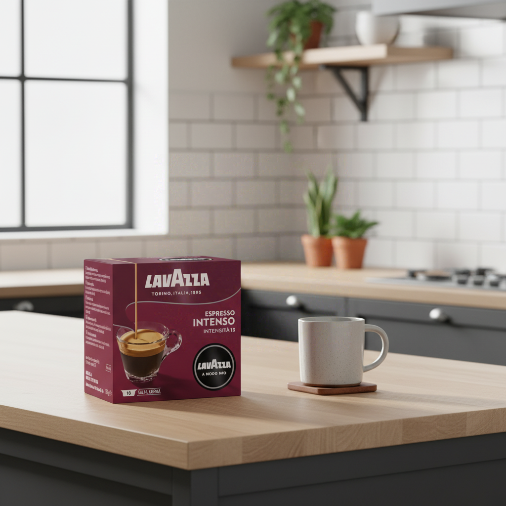 LAVAZZA Capsules Compatibles A Modo Mio Intenso 16 capsules