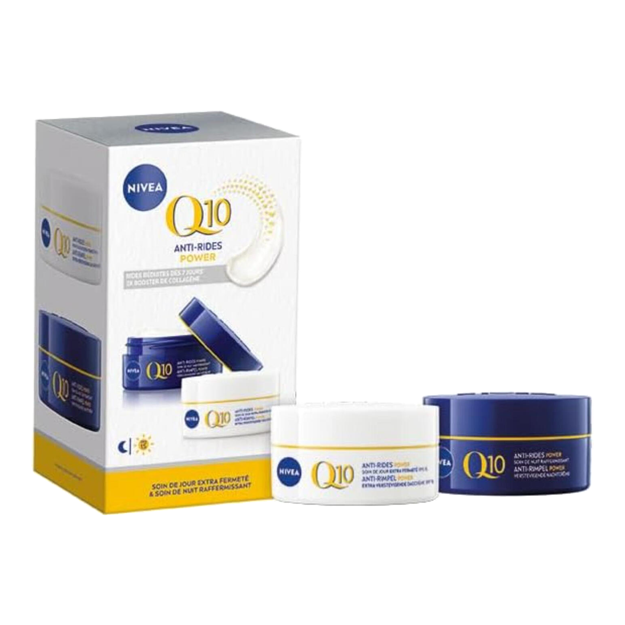 NIVEA Coffret Duo Visage Q10 Power Soin Jour + Soin Nuit