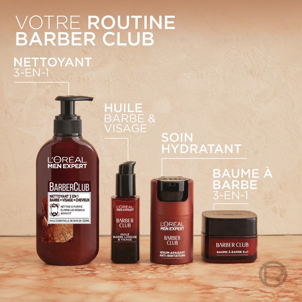 L'Oréal Paris Men Expert Barber Club Huile Barbe Longue & Visage 30ml