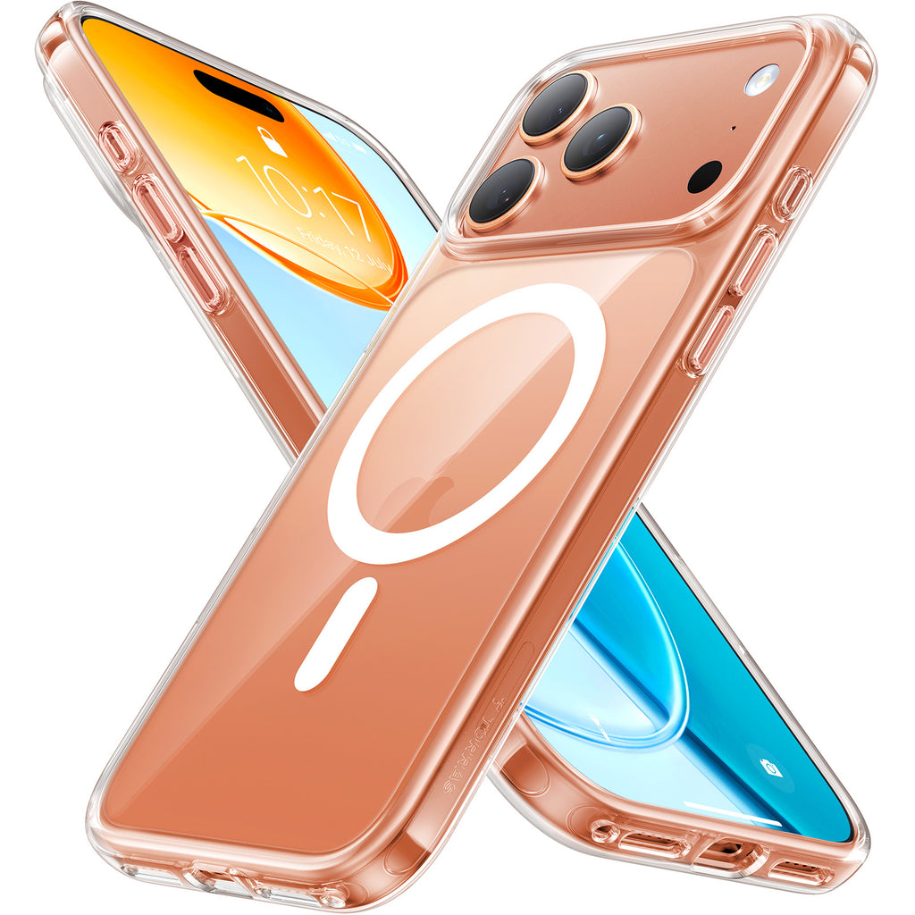 TORRAS Coque Guardian-Magnetic pour iPhone 17 Pro Max - Transparente